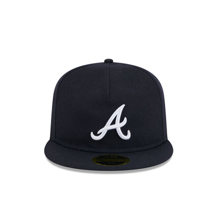 Atlanta Braves Retro Crown Boho Wool 59FIFTY Fitted Hat