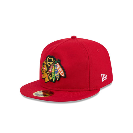 Chicago Blackhawks Retro Crown Boho Wool 59FIFTY Fitted Hat