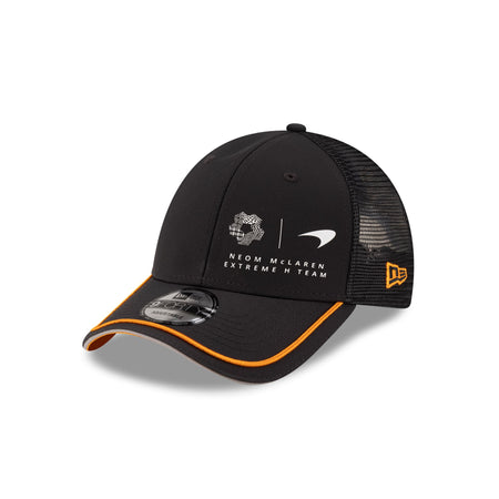 NEOM McLaren Extreme H Team Black Repreve 9FORTY Trucker Hat