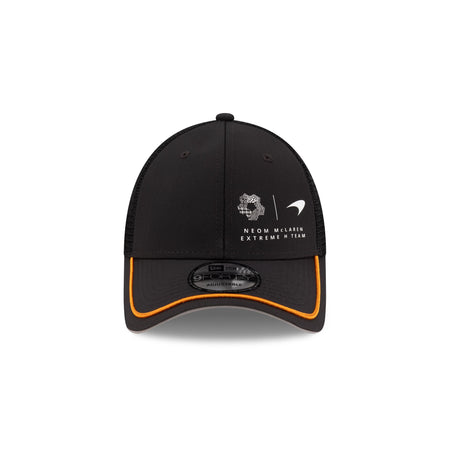 NEOM McLaren Extreme H Team Black Repreve 9FORTY Trucker Hat