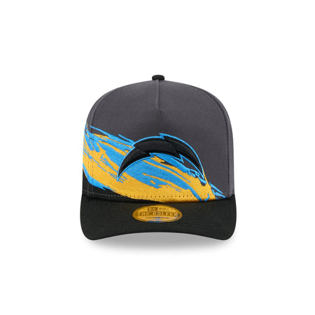 Los Angeles Chargers Graphite Brushstroke Golfer Hat