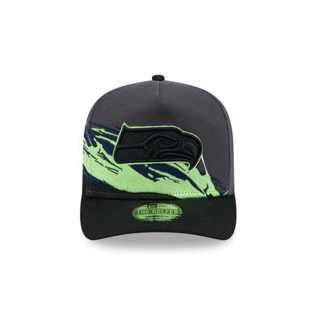 Seattle Seahawks Graphite Brushstroke Golfer Hat