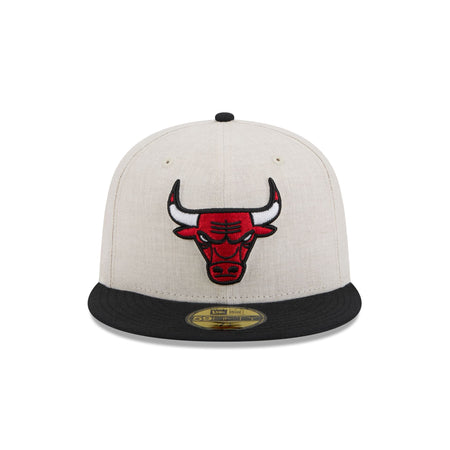 Chicago Bulls Linen 59FIFTY Fitted Hat