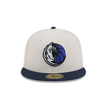 Dallas Mavericks Linen 59FIFTY Fitted Hat