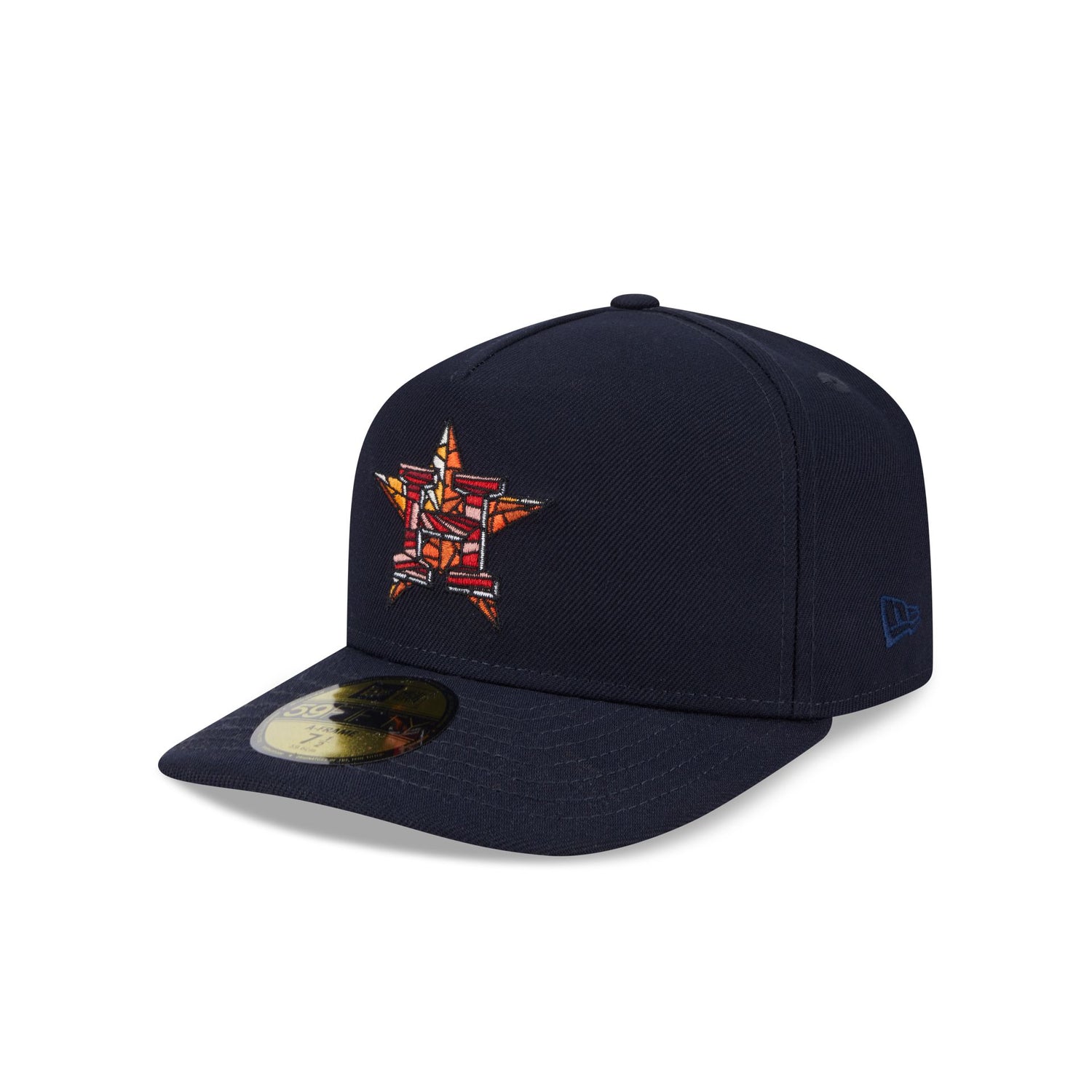 Houston Astros Stained Glass 59FIFTY A-Frame Fitted Hat