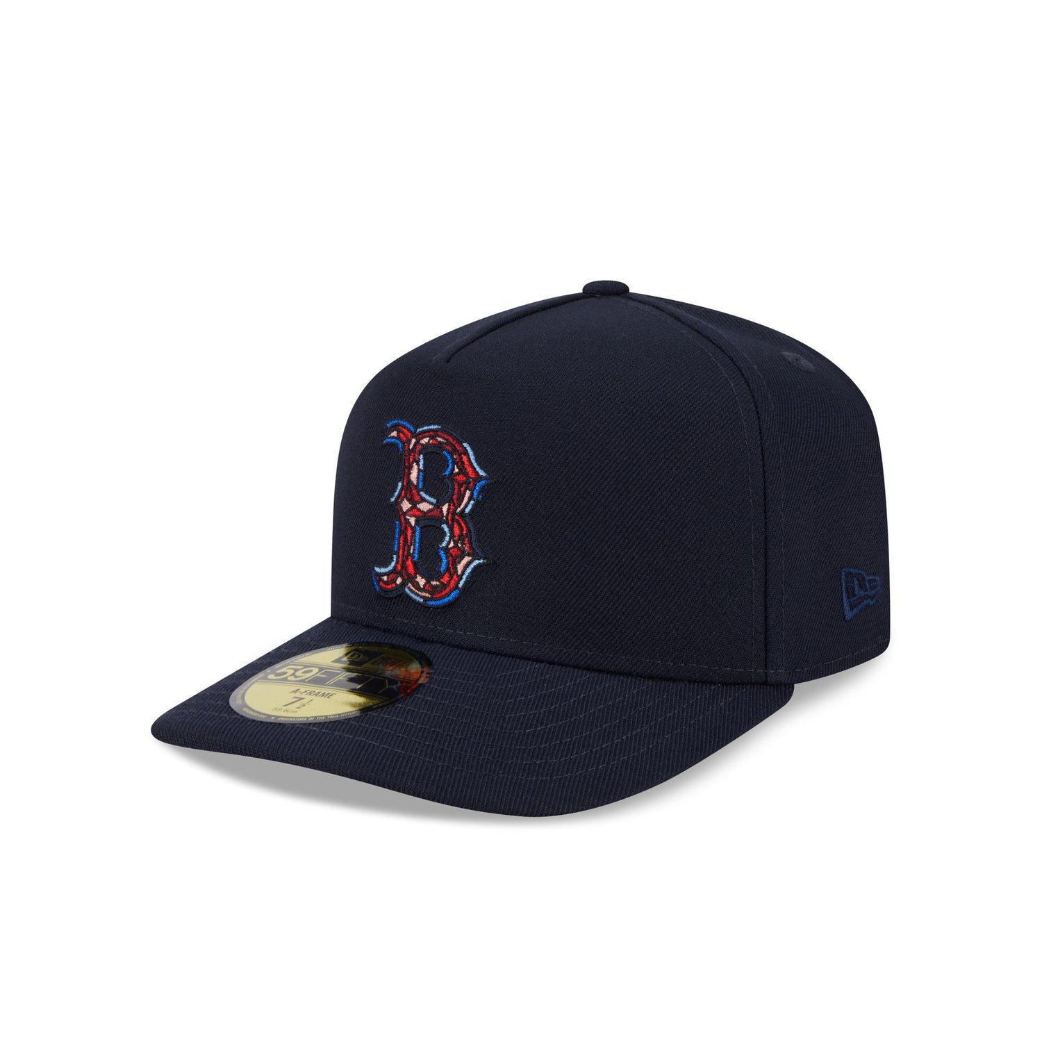 Boston Red Sox Stained Glass 59FIFTY A-Frame Fitted Hat