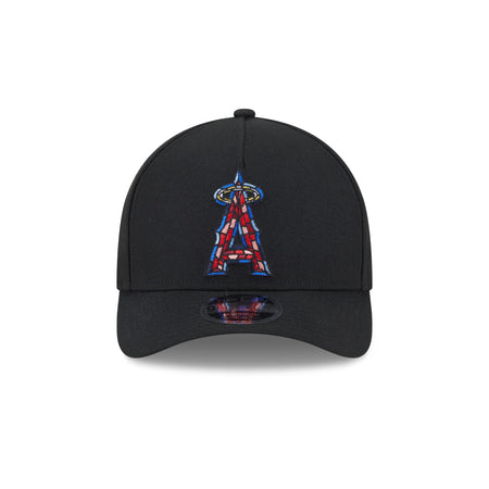 Los Angeles Angels Stained Glass 9FORTY M-Crown A-Frame Snapback Hat