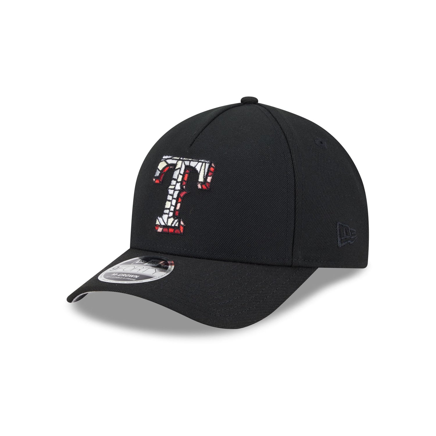 Texas Rangers Stained Glass 9FORTY M-Crown A-Frame Snapback Hat