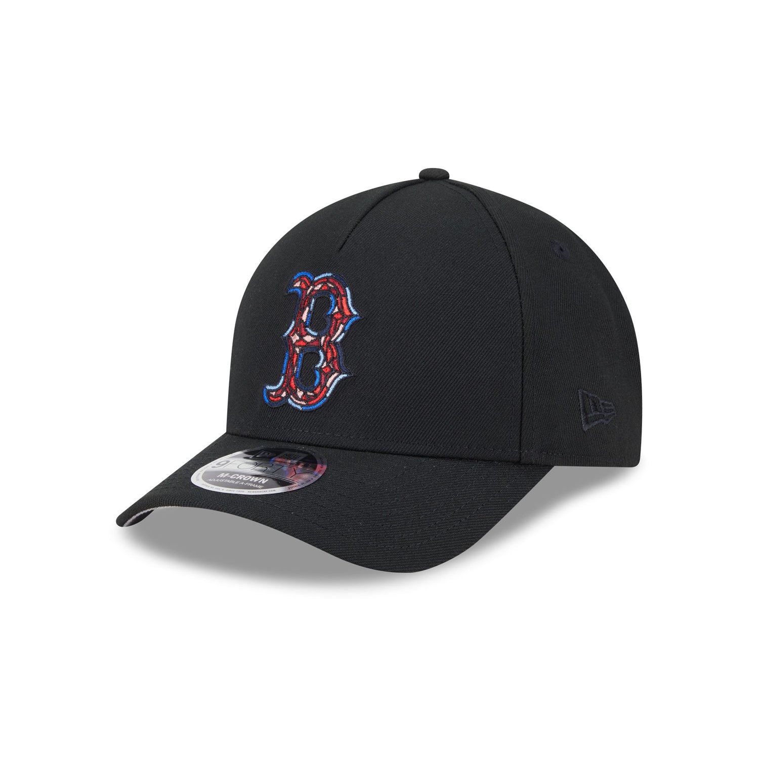 Boston Red Sox Stained Glass 9FORTY M-Crown A-Frame Snapback Hat