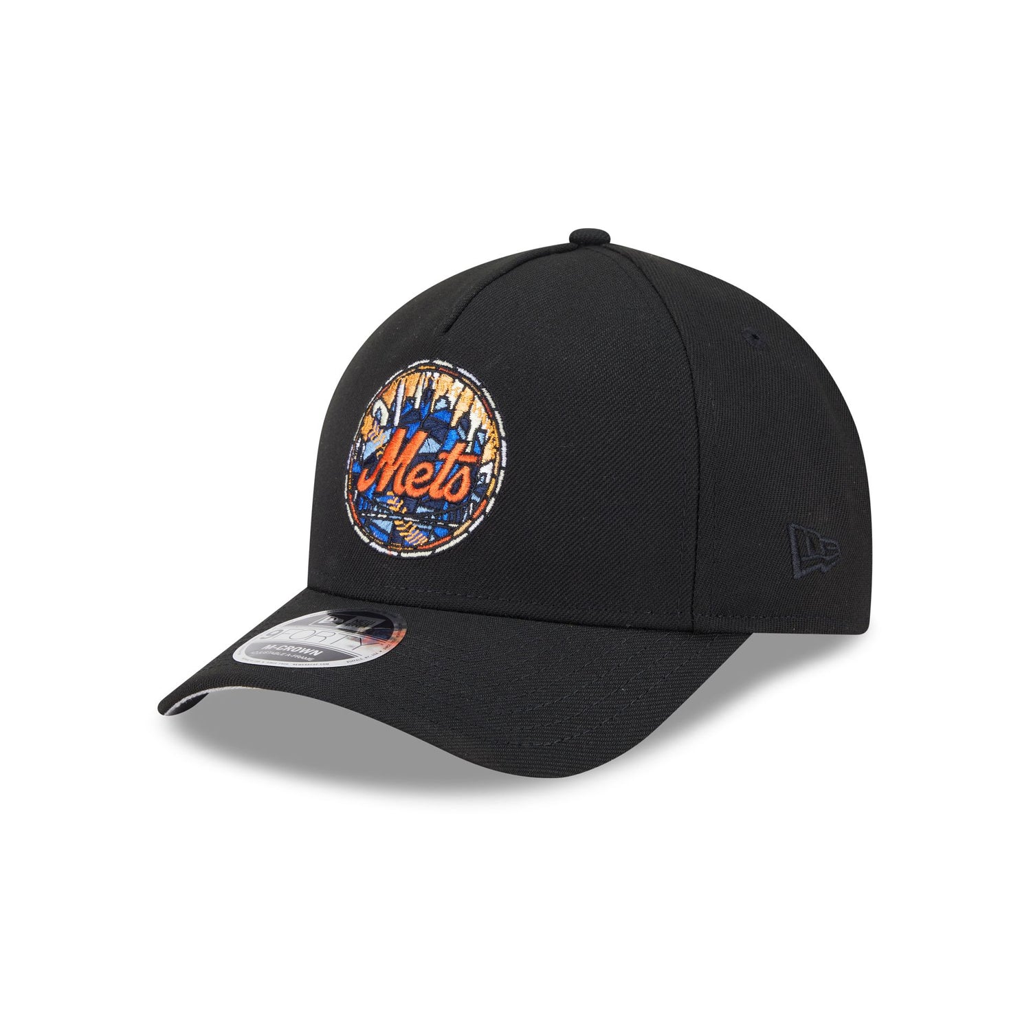 New York Mets Stained Glass 9FORTY M-Crown A-Frame Snapback Hat