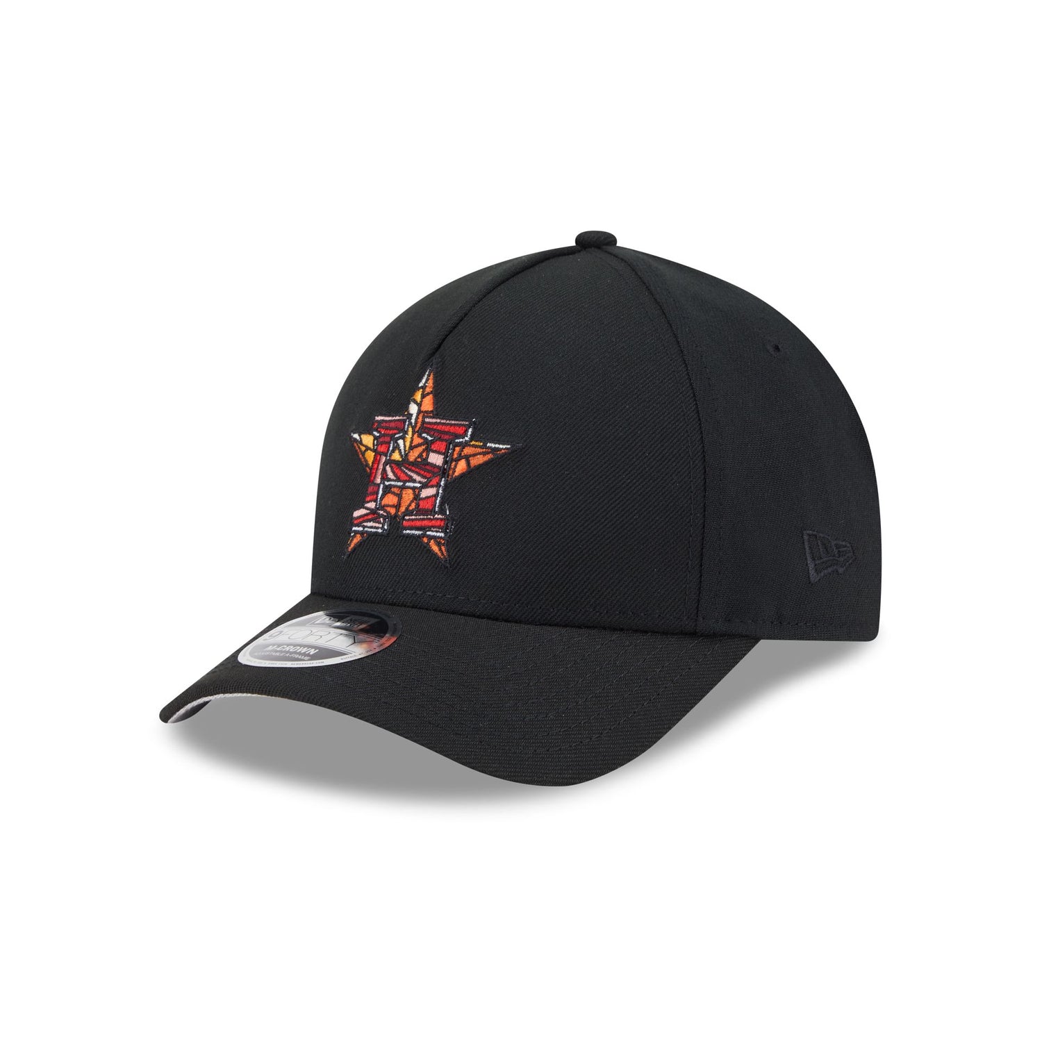 Houston Astros Stained Glass 9FORTY M-Crown A-Frame Snapback Hat