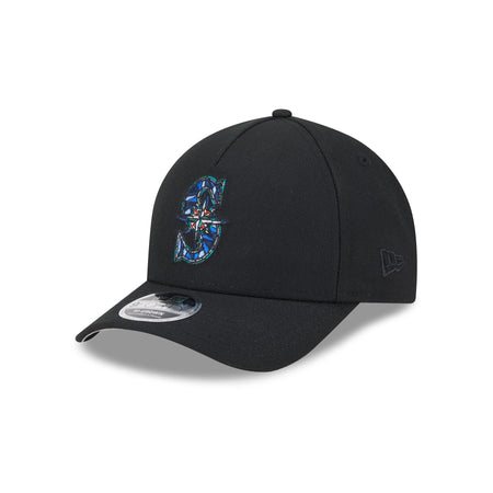 Seattle Mariners Stained Glass 9FORTY M-Crown A-Frame Snapback Hat