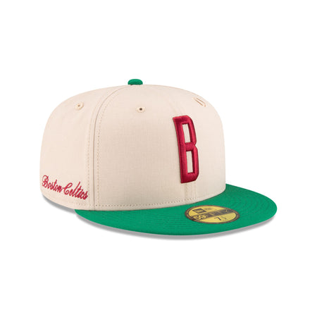 A Tatum Christmas x Boston Celtics Chrome 59FIFTY Fitted Hat