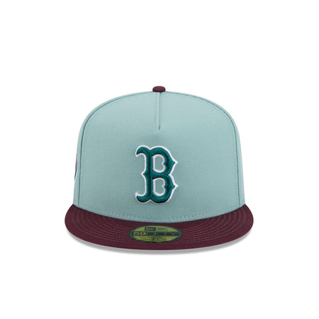 Boston Red Sox Beach Kiss Blue 59FIFTY A-Frame Fitted Hat