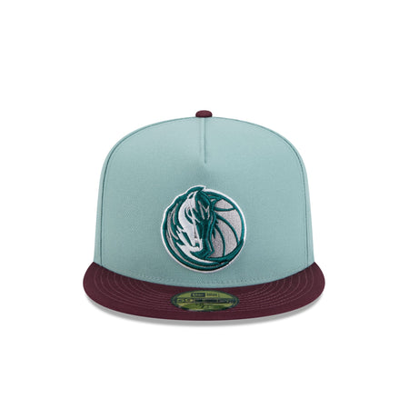 Dallas Mavericks Beach Kiss Blue 59FIFTY A-Frame Fitted Hat