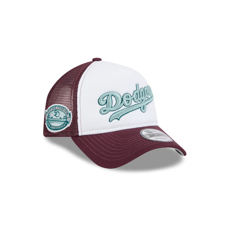 Los Angeles Dodgers Optic White 9FORTY A-Frame Snapback Hat