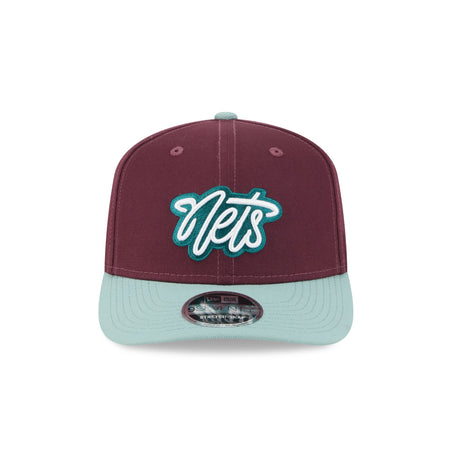 Brooklyn Nets Maroon 9SEVENTY Stretch-Snap Hat