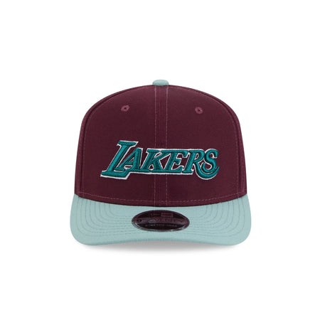 Los Angeles Lakers Maroon 9SEVENTY Stretch-Snap Hat