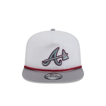 Atlanta Braves Optic White Golfer Hat