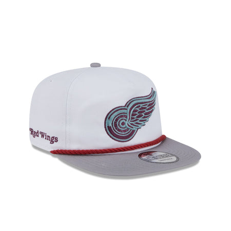 Detroit Red Wings Optic White Golfer Hat