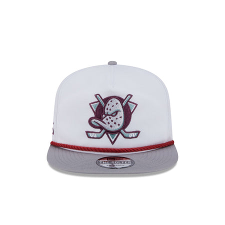 Anaheim Ducks Optic White Golfer Hat