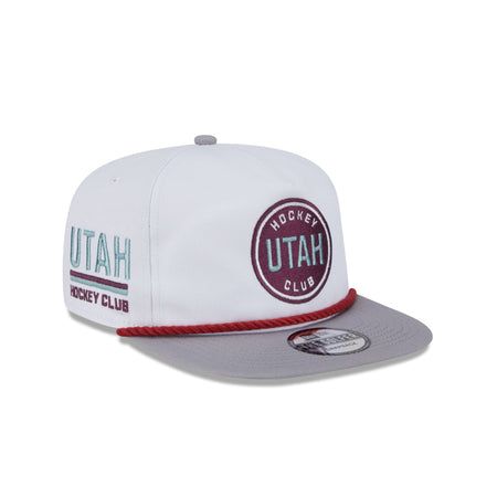 Utah Hockey Club Optic White Golfer Hat