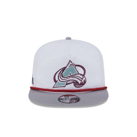 Colorado Avalanche Optic White Golfer Hat