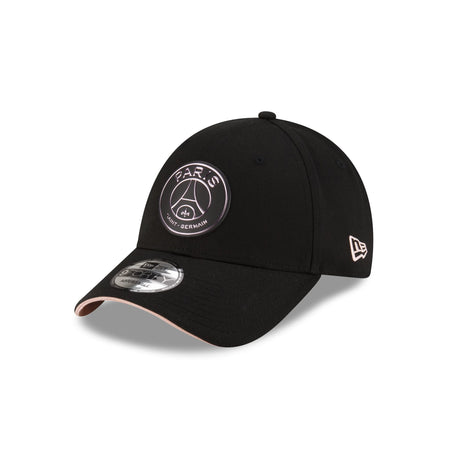 Paris Saint-Germain Black 9FORTY Adjustable Hat