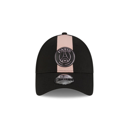 Paris Saint-Germain Black Contrast Panel 9FORTY Adjustable Hat