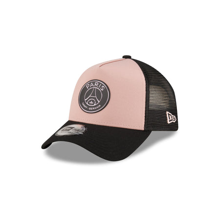 Paris Saint-Germain Rose 9FORTY A-Frame Trucker Hat