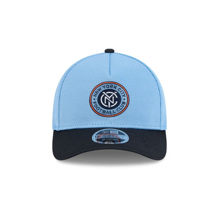 New York City FC 2025 Jersey Hook 9FORTY M-Crown A-Frame Snapback Hat