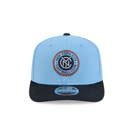 New York City FC 2025 Jersey Hook 9SEVENTY Stretch-Snap Hat