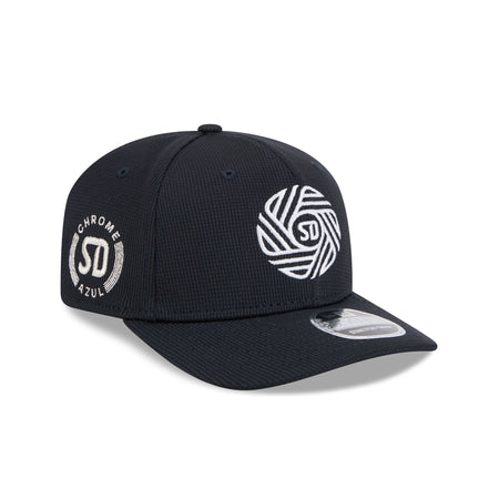 San Diego FC 2025 Jersey Hook 9SEVENTY Stretch-Snap Hat