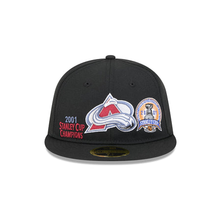 Colorado Avalanche Championship Pack Retro Crown 59FIFTY Fitted Hat