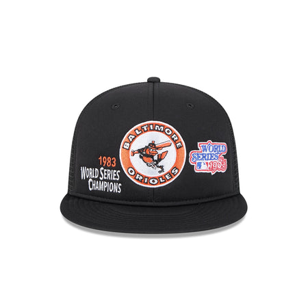 Baltimore Orioles Championship Pack 9FIFTY Trucker Hat