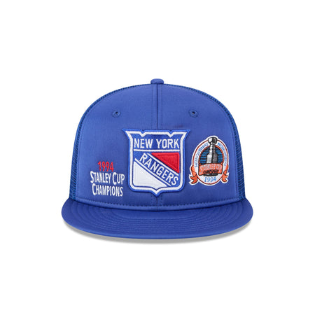 New York Rangers Championship Pack 9FIFTY Trucker Hat