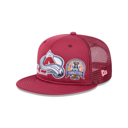 Colorado Avalanche Championship Pack 9FIFTY Trucker Hat