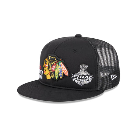 Chicago Blackhawks Championship Pack 9FIFTY Trucker Hat