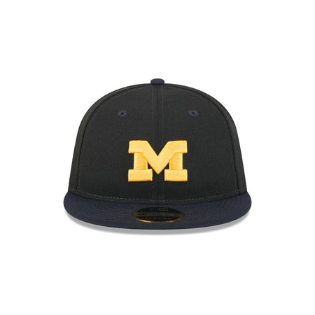 Michigan Wolverines Tournament Side Patch Retro Crown 9FIFTY Strapback Hat