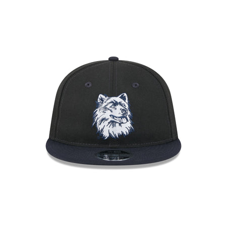 Connecticut Huskies Tournament Side Patch Retro Crown 9FIFTY Strapback Hat