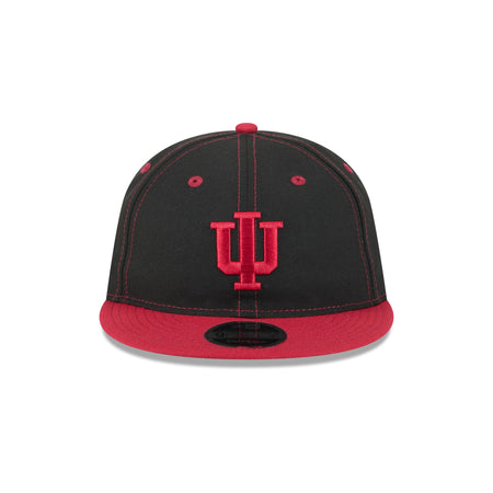 Indiana Hoosiers Tournament Side Patch Retro Crown 9FIFTY Strapback Hat