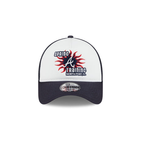 Atlanta Braves Spring Training 9FORTY A-Frame Trucker Hat