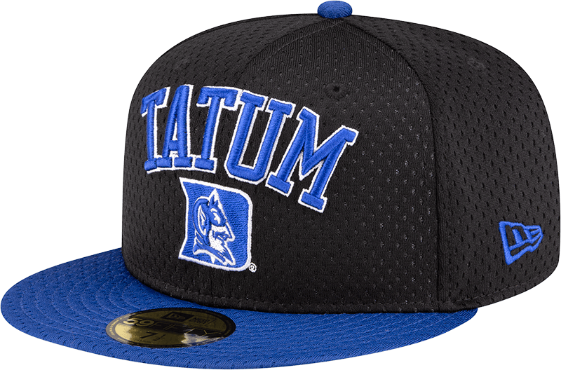 Jayson Tatum x Duke Blue Devils Black 59FIFTY Fitted Hat