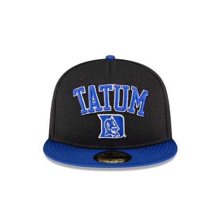 Jayson Tatum x Duke Blue Devils Black 59FIFTY Fitted Hat