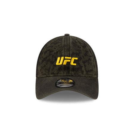 UFC Oil Wash Olive 9TWENTY Trucker Hat