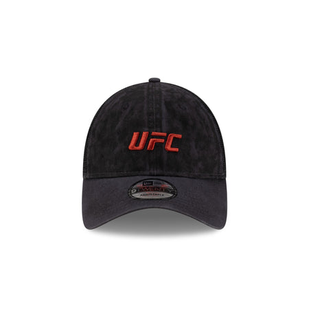 UFC Oil Wash Gray 9TWENTY Trucker Hat