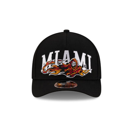 Warren Lotas x Miami Heat 2025 All-Star Game 9FORTY M-Crown A-Frame Snapback Hat