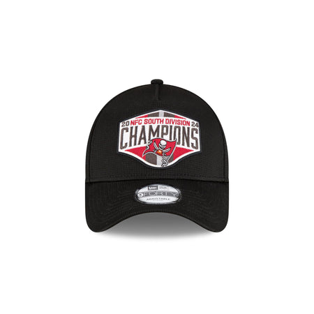 Tampa Bay Buccaneers 2024 Division Champion Locker Room 9FORTY A-Frame Snapback Hat