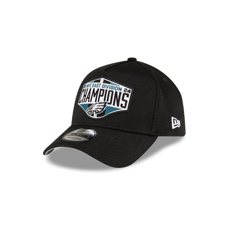 Philadelphia Eagles 2024 Division Champion Locker Room 9FORTY A-Frame Snapback Hat