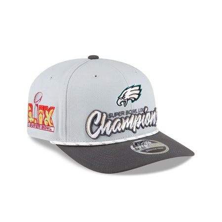 Philadelphia Eagles Super Bowl LIX Champions Locker Room 9SEVENTY Stretch-Snap Hat